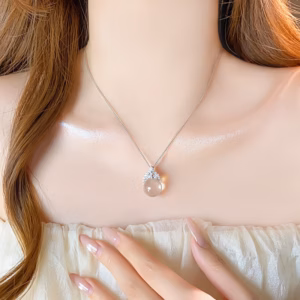 Eye & Heart Necklace Set